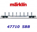47710 Marklin Stake car type Snps 719 of the SBB Cargo