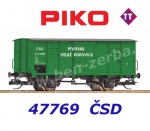 47769 Piko TT Pivovarský vůz řady G02 Zt "Pivovar Velké Popovice", ČSD