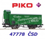 47778 Piko TT Pivovarský vůz řady G02 "Česko-Budějovické Pivo", ČSD