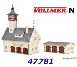 47781 Vollmer N Village fire brigade with garage, N