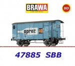 47885 Brawa Boxcar Type Gklm "Aproz" of the SBB
