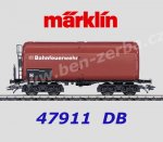 47911 Märklin Fire Extinguishing Water Car, DB