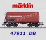 47911 Märklin Požární hasicí vagon, DB