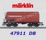 47911 Märklin Požární hasicí vagon, DB