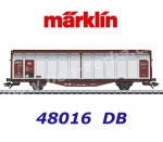 48016 Marklin Sliding wall boxcar type Hbbillns 305 of the DB