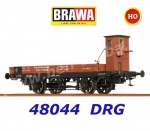 48044 Brawa Flat Car Type Xw with Brakemans Cab of the DRG