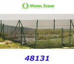 48131 Model Scene Chain mesh gate and fences 2 m
