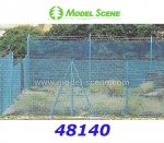 48140 Model Scene High chain fence with barbed wire