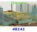 48141 Model Scene Chain mesh gate for high fence