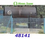 48141 Model Scene Chain mesh gate for high fence