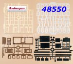 48550 Auhagen Scratch-building set for resid. building, H0/ TT