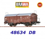 48634 Brawa Covered Freight Car Type Kmmks 51 of the DB