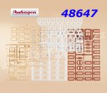 48647 Auhagen Windows, frames and doors, H0/ TT