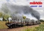 48660 Marklin Set 3 těžkých plošinových vozů řady SSyms Köln, DR
