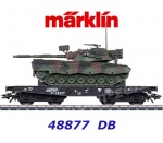 48877 Marklin Těžký plošinový vůz řady Rlmmps s tankem Leopard 1A1 , DB
