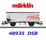 48935 Märklin Refrigerator Car řady G 10  "Coca Cola" , DSB