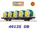 49135 Brawa Container wagon type Lbs 589 „Knorr” DB
