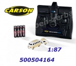 500504164 Carson VW T1 Samba Bus s caravanem, 1:87 RC model
