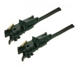 5048 Viessmann 2-pole electrical couplers NEM, 2 pcs