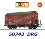 50743 Brawa  Uzavřený nákladní vůz řady Grhs, DRG