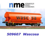 509607 NME Silo vagon na transport cereálií řady Tagnpps, 95m³, Wascosa