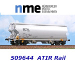 509644 NME Silo vagon na transport cereálií řady Tagnpps, 95m³, ATIR Rail