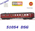 51054 Brawa Jídelní vůz řady  WRüge s osvětlením interieru, DSG