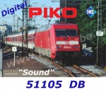 51105 Piko Elektrická lokomotiva řady 101 předserie, DB - Zvuk