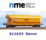 511633 NME Silo vagon na transport cereálií řady Tagnpps, "NACCO"