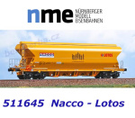 511645 NME Silo vagon na transport cereálií řady Tagnpps, "NACCO - LOTOS"