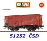 51252 Brawa Uzavřený nákladní vůz řady Z, ČSD