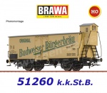 51260 Brawa Pivovarský vůz "Budweiser Bürgerbräu", k.k.St.B.