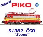 51382 Piko Elektrická lokomotiva řady S499 "Laminátka" ČSD - Zvuk