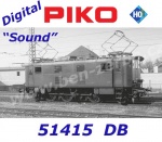51415 Piko Electric Locomotive Class 132 of the DB - Sound