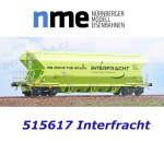 515617 NME Silo vagon na transport cereálií řady Tagnpps, "INTERFRACHT"