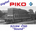 52104 Piko Diesel locomotive Class 720 of the CSD - Sound