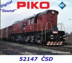 52147 Piko Dieselová lokomotiva T669.0035, ČSD - Zvuk