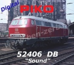 52406 Piko Dieselová lokomotiva řady V 160, DB  - Zvuk