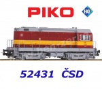 52431 Piko Diesel locomotive Class T720 'Hektor' of the CSD