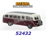52432 Brekina Bus Mercedes Benz LO 3500  "Deutsche Reichsbahn", dark red, H0