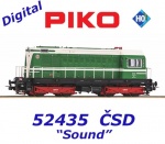 52435 Piko Diesel locomotive Class T720 'Hektor' of the CSD - Sound