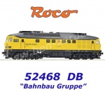52468 Roco Dieselová lokomotiva řady 233, DB  - Bahnbau Gruppe