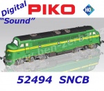 52494 Piko Dieselová lokomotiva Nohab, SNCB - Zvuk