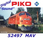 52497 Piko Diesel Locomotive Nohab M61 of the MAV - Sound