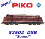 52502 Piko Dieselová lokomotiva  My 1100 (NOHAB), DSB - Zvuk