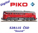 52811S Piko Dieselová lokomotiva řady T679, ČSD - Zvuk