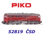 52819 Piko Diesel Locomotive Class T679.1 'Sergej' of the CSD