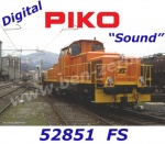 52851 Piko Diesel Locomotive Class Class D.145 of the FS