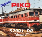 52901 Piko Dieselová lokomotiva řady 220, DR - Zvuk