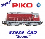 52929 Piko Diesel locomotive Class T435.0 'Hektor' of the CSD - Sound